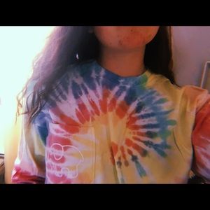 Tie dye Ivory Ella long sleeve